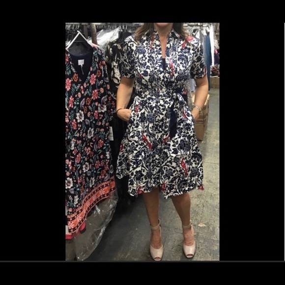 NWOT,Brooks brothers dress multi white/blue/red - Picture 11 of 11